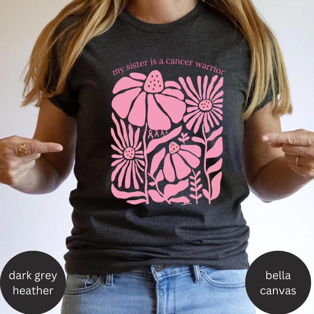 Cancer Warrior Support Shirt,  Awareness Tee, Ribbon